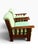 Late 20th Century Pair of Vintage Mission Oak Arts & Crafts Lounge Chairs For Sale - Image 5 of 12