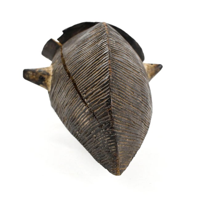 Early 20th Century Yaure Baule Portrait Mask Côte d'Ivoire For Sale - Image 4 of 7