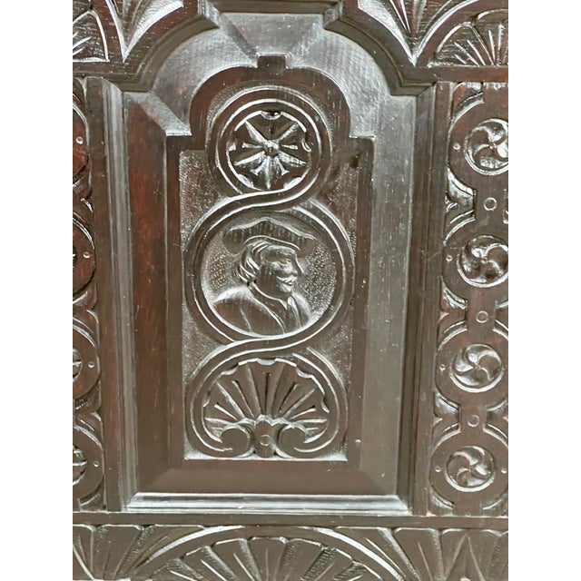 Antique 18th Century Charles II Style Mule Chest Maybe Irish or Scottish For Sale - Image 10 of 16