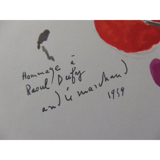 Modern André Marchand, Soleil Couchant, Lithograph For Sale - Image 3 of 4