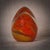 Mid-Century Modern Murano Art Orange Glass Egg, Italy, 1980s For Sale - Image 11 of 11