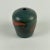 1990s 1990s Small Studio Pottery Bud Vase in Sea of Green-Blue-Teal & Islands of Red-Umber For Sale - Image 5 of 8