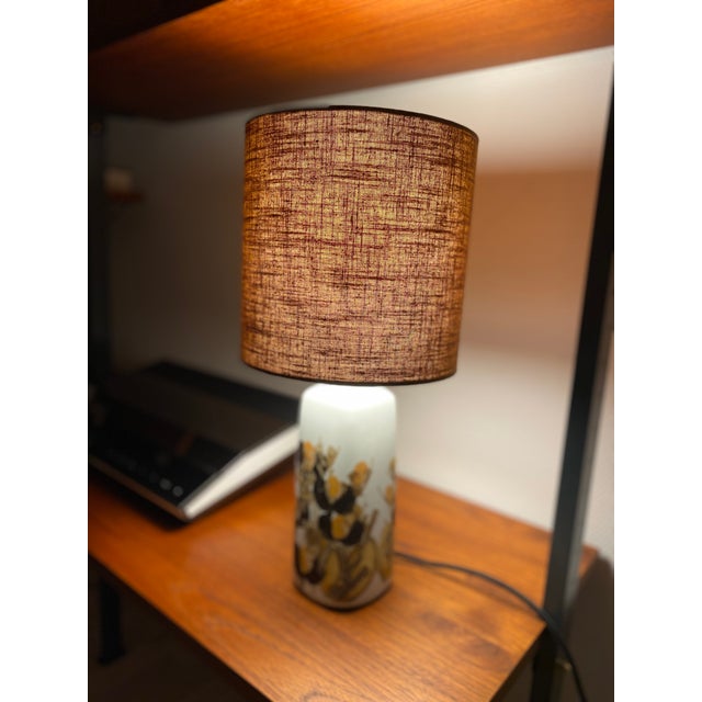 Mid-Century Modern Table Lamp by Ellen Malmer for Royal Copenhagen, 1965 For Sale - Image 6 of 14