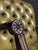 Office Chair in Green Upholstered Leather For Sale - Image 9 of 18