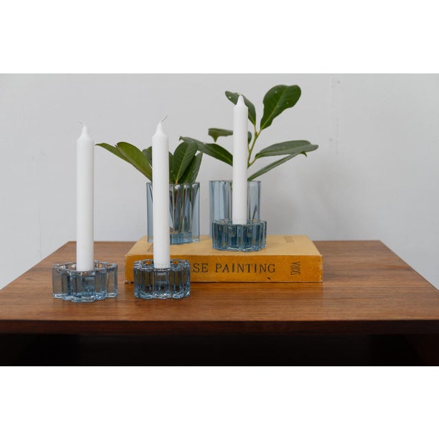 Danish Arcade Glass by Christel Holmgren-Exner for Holmegaard, 1960s, Set of 5 For Sale - Image 18 of 18