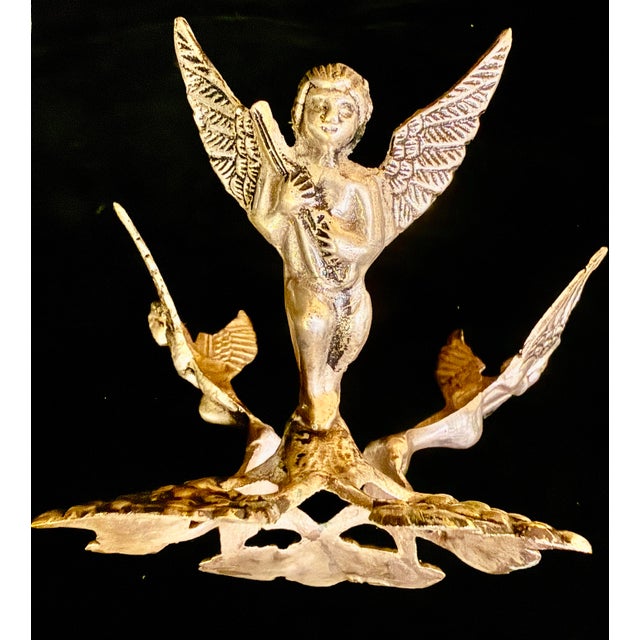 Antique Figural Silver-Plated Centerpiece Bowl For Sale - Image 10 of 12