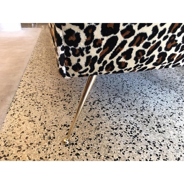 Metal Midcentury Italian Sofa Original from the 1950s For Sale - Image 7 of 18