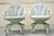 Mid 20th Century Russell Woodard Woven Spun Fiberglass Swivel Rolling Club Lounge Chairs & Ottoman For Sale - Image 11 of 12