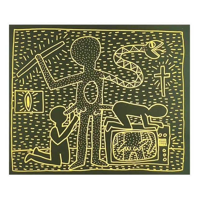 After Keith Haring, Pop Shop, 1980s, Print, Paper For Sale