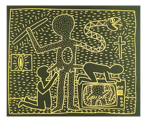 After Keith Haring, Pop Shop, 1980s, Print, Paper