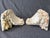 Antique White Vintage Coastal Seashell Encrusted Wall Bracket a Pair For Sale - Image 8 of 17