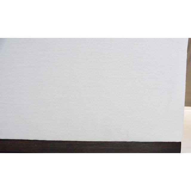 Le Jeune Upholstery Jones Angled Arm Sofa Showroom Model For Sale - Image 10 of 11