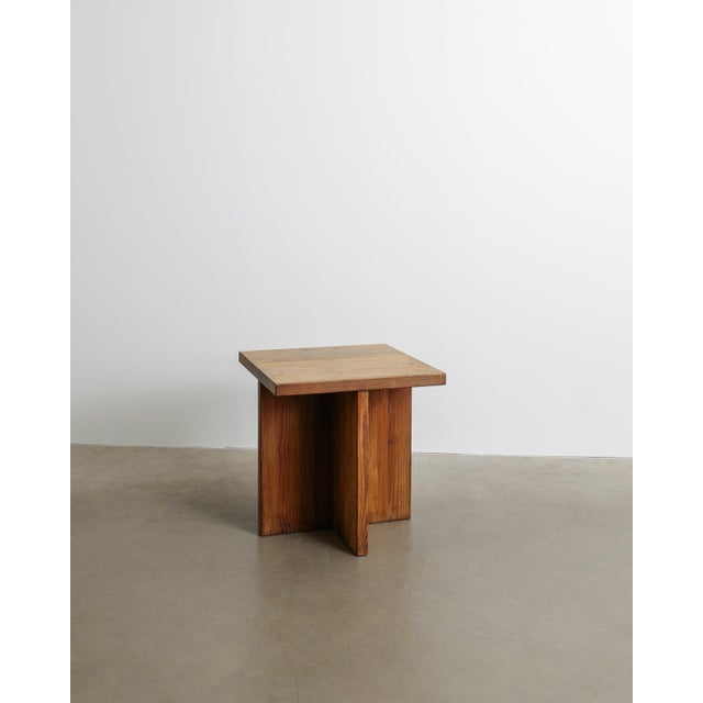 Wood Early Mid-Century Modern Swedish Squared Wooden Lovö Table in Pine by Axel Einar Hjorth for Nordiska Kompaniet, 1930s For Sale - Image 7 of 7