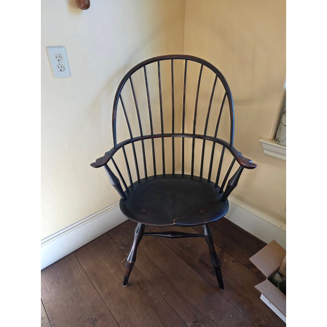 American Hoopback Windsor Chair Historical Copy by D. R. Dimes For Sale - Image 15 of 15