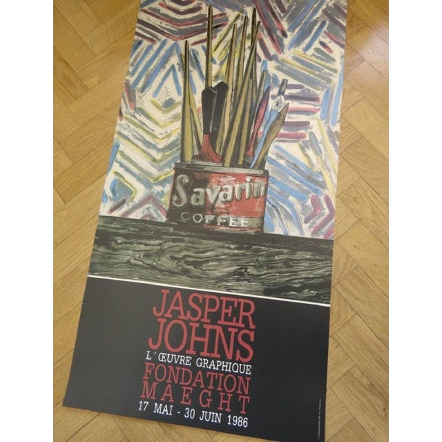 Original Exhibition Poster after Jasper Johns, 1986 For Sale - Image 6 of 7
