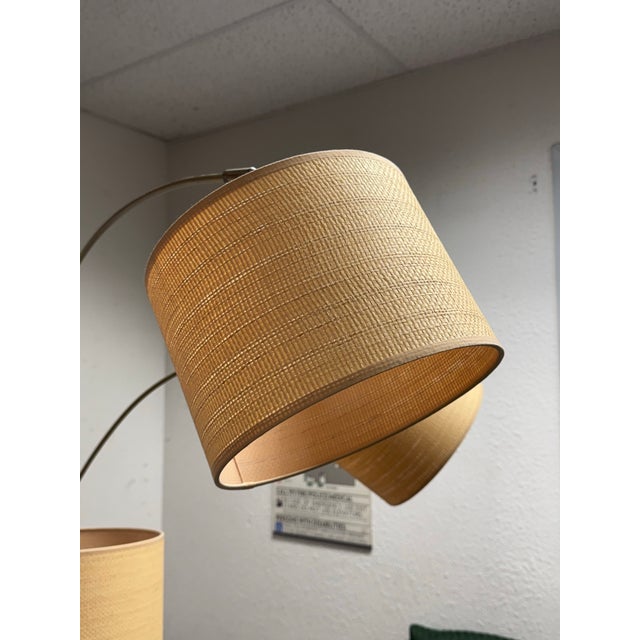 Adesso Bowery Triple Arc Floor Lamp For Sale - Image 9 of 12