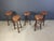 Wood Vintage Tree Trunk Bar Stools, 1970s, Set of 5 For Sale - Image 7 of 7