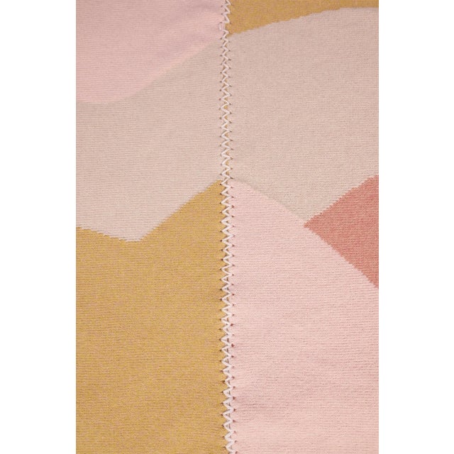 Abstract Wool Blanket For Sale - Image 4 of 5
