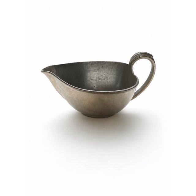 Metal Art Deco Pewter Sauce Boat by Just Andersen, 1930s For Sale - Image 7 of 7