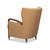 Mid-Century Modern Tan Leather Armchair For Sale - Image 4 of 12