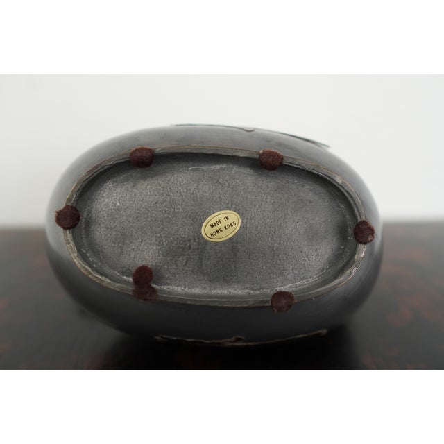 Vintage Mixed-Metal Duck Trinket Box For Sale - Image 16 of 18