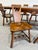 Wood Vintage Scandinavian Brutalist Oak Dining Chairs, Set of 6 For Sale - Image 7 of 12