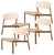 Halikko Chairs in Oak by Made by Choice, Set of 4 For Sale