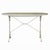 French Mid 20th Century French Marble-Top Cast Iron Bistro Table For Sale - Image 3 of 3