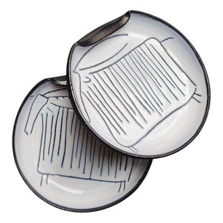 Ceramic Bowls by Jacques Innocenti for Vallauris, France, 1950s, Set of 2 For Sale