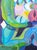 Textile Cecilia Beaven Contemporary Abstract Green and Purple Toned Biomorphic Animal Painting, 2021 For Sale - Image 7 of 11