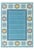 Doris Leslie Blau Vintage Swedish Flat Woven Rug by Ingegerd Silow For Sale