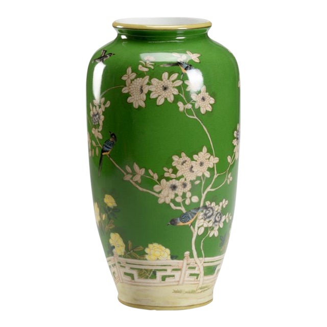 Wildwood Brook Glen Birds Vase For Sale