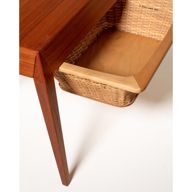 Model 35 Bedside Tables by Severin Hansen for Haslev, 1960s, Set of 2 For Sale - Image 10 of 14