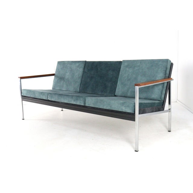 Vintage Model 1741 Sofa by Coen De Vries for Gispen, 1967 For Sale - Image 14 of 17