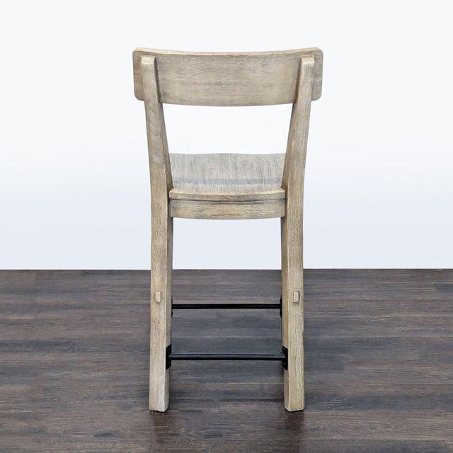 2010s Pottery Barn Benchwright Seadrift Counter Stool For Sale - Image 5 of 8