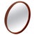 Round Mirror in Teak by Uno & Östen Kristiansson for Luxus, 1960s For Sale - Image 9 of 9