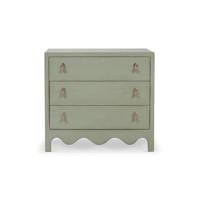 Perfectly blending style and functionality, this piece is sure to become a favorite in any decor. The light Fennel green...