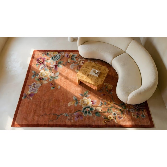 1920s Chinese Art Deco Carpet For Sale - Image 11 of 12