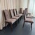 Ebony 1950s Set of Eight Mid-Century Modern Highback Dining Chairs by Harvey Probber For Sale - Image 8 of 13