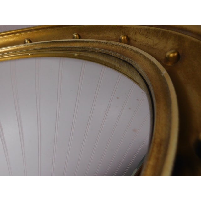 Vintage Syroco 4010 Eagle Mirror Federal Style Convex Wall Mirror Excellent Condition Celebrate u.s. 250th Anniversary For Sale - Image 14 of 17