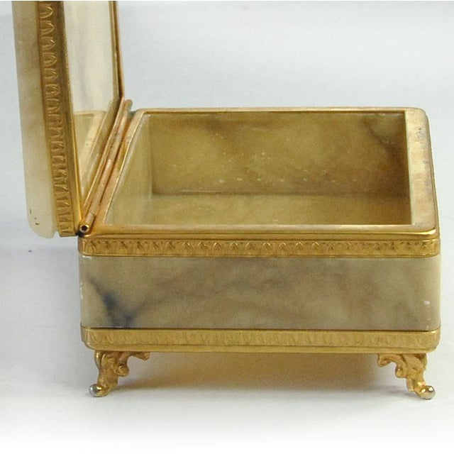 Stone Italian Marble Decorative Box, 1970s For Sale - Image 7 of 9