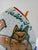 Add a delightful splash of quirky personality to your tabletop or kitchen counter with this vintage hand-painted ceramic...