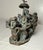 Bronze Antique 19th Century Ashanti King From Ghana Detailed Figural Bronze Statue For Sale - Image 8 of 16