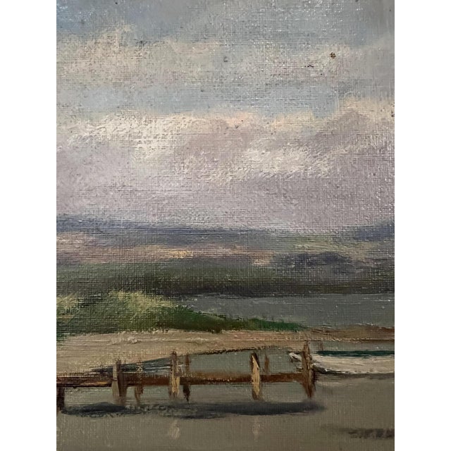 Alexis Louis Roche, Au bord du lac, Genève, Oil on Canvas For Sale - Image 5 of 10