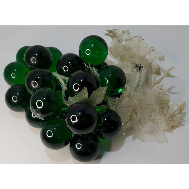 Mid-Century Modern 1950s American HandiCrafts Company Lucite Grapes Centerpiece For Sale - Image 3 of 7
