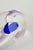Organic-Shaped Murano Sommerso Art Glass Bowl, 1960s For Sale - Image 4 of 5