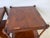 Brown Hekman Regency Style Olive Wood & Mahogany End Tables With Drawer and Casters – A Pair For Sale - Image 8 of 12