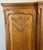 Vintage French Louis XVI Style Carved Oak 4-Door Armoire For Sale - Image 5 of 9