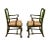Mid 20th Century Queen Anne Style Walnut Shell Carved Dining Chairs With Penguin Backs- Set of 10 For Sale - Image 9 of 10