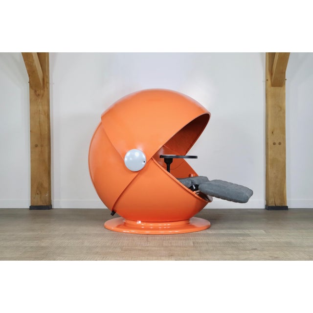 Metal Sunball Chair by Günter Ferdinand Ris & Herbert Selldorf for Rosenthal, 1969 For Sale - Image 7 of 18